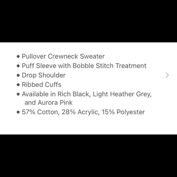 NWT Vince Camuto Women's Bobble Stitch Sleeve Sweater- Hot Pink SZ Small - Picture 5 of 9